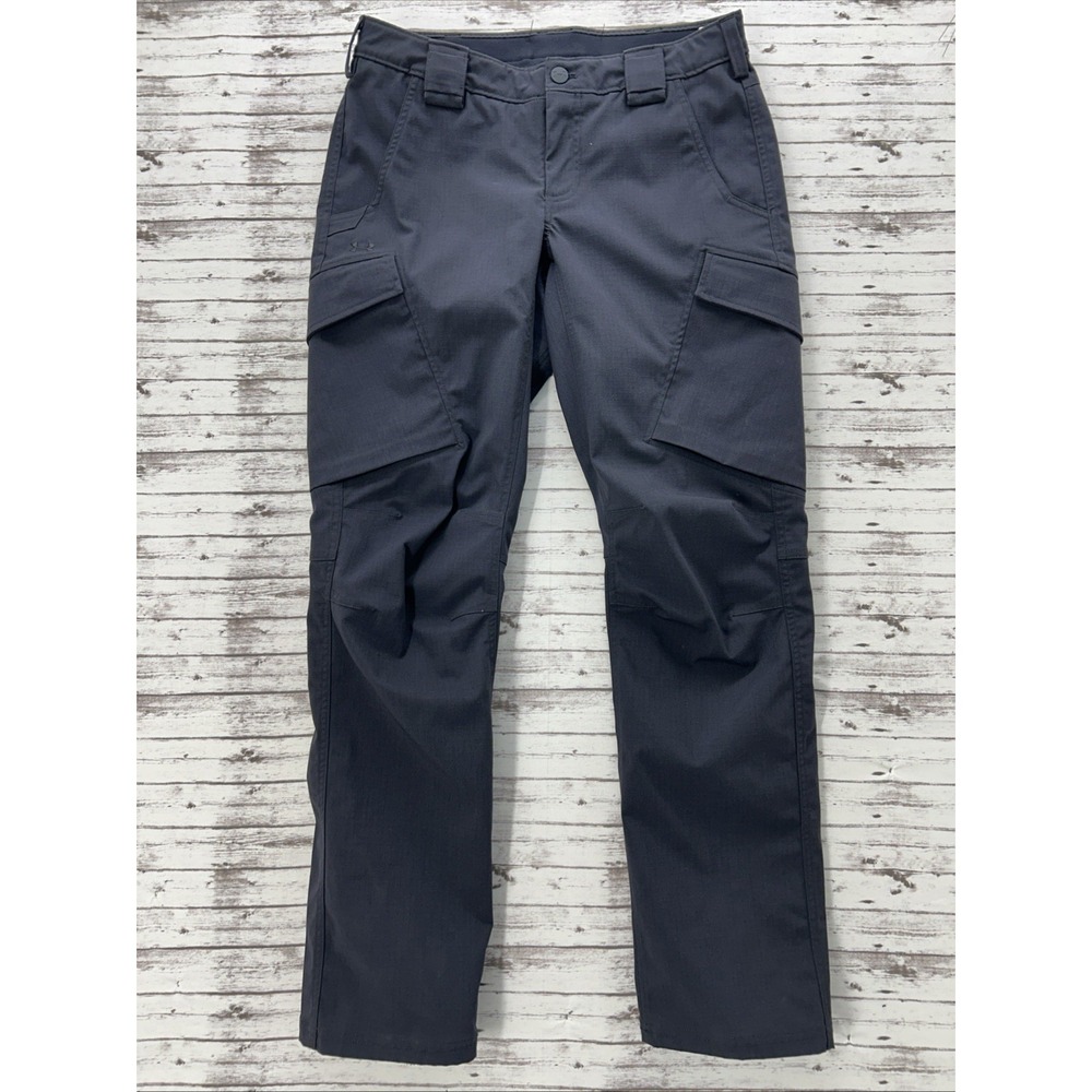 Under Armour Enduro Elite Pants Womens 12 Gray Storm Cargo Ripstop Tactical